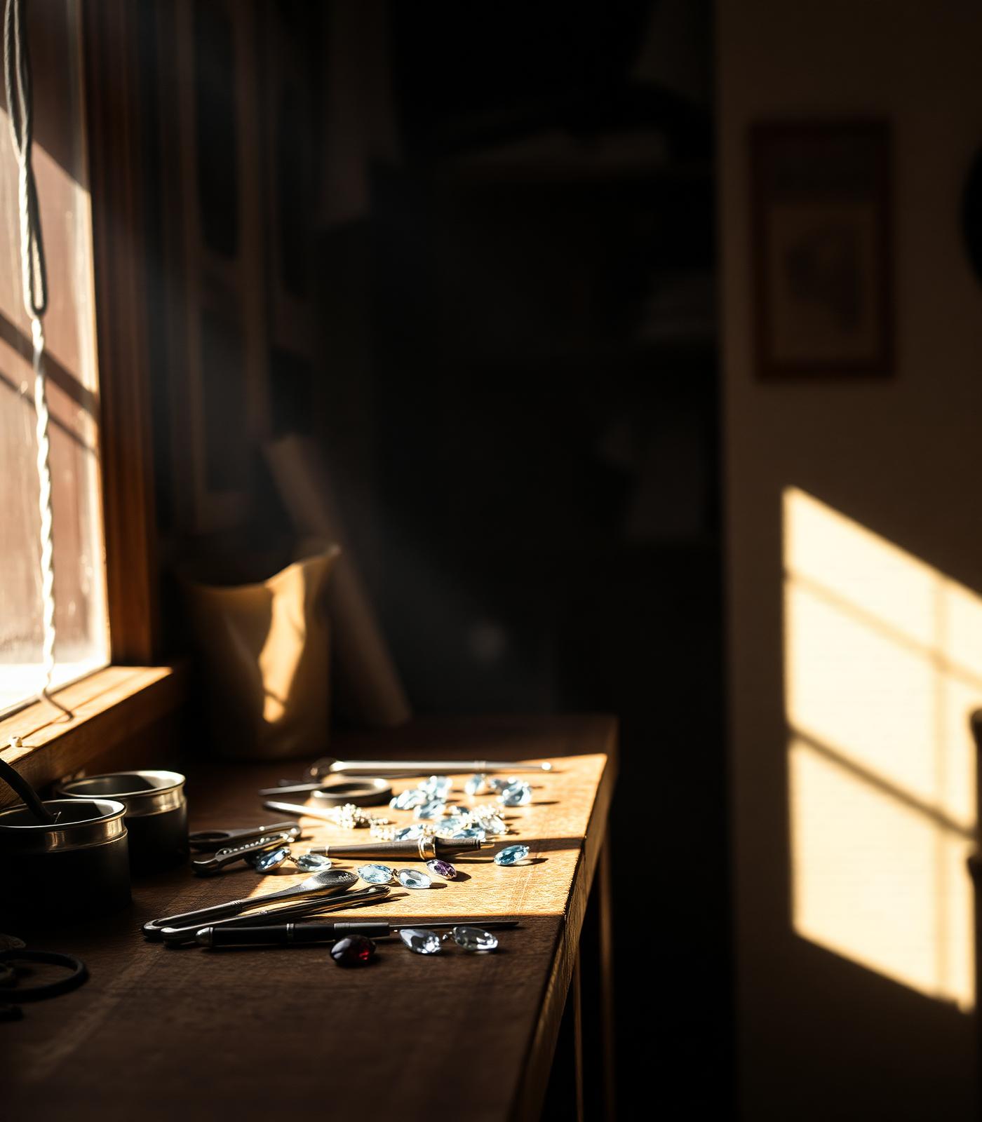 A jeweller's workshop in Istanbul